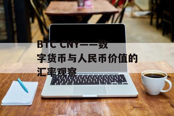 BTC CNY——数字货币与人民币价值的汇率观察