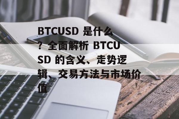 BTCUSD 是什么？全面解析 BTCUSD 的含义、走势逻辑、交易方法与市场价值
